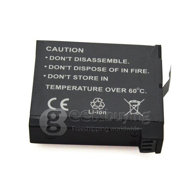 AHDBT-401 1160mAh Rechargeable Li-ion Battery for Gopro Hero 4 - Black