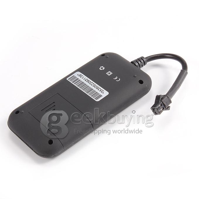 H02 GPS Vehicle Tracker Real Time Locator Car Alarm Anti-theft - Black