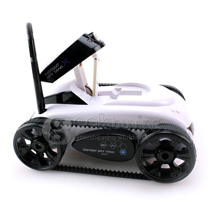 Tank-0092 640*480 HD Video Camera Wifi Tank for iOS Android / iPhone - White + Black