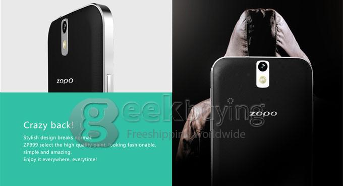 Zopo ZP999 Pro Lion Heart 4G Smartphone 3GB RAM 32GB ROM MTK6595 Octa Core 2.0GHz 5.5 inch FHD Android 4.4 14.0MP - White