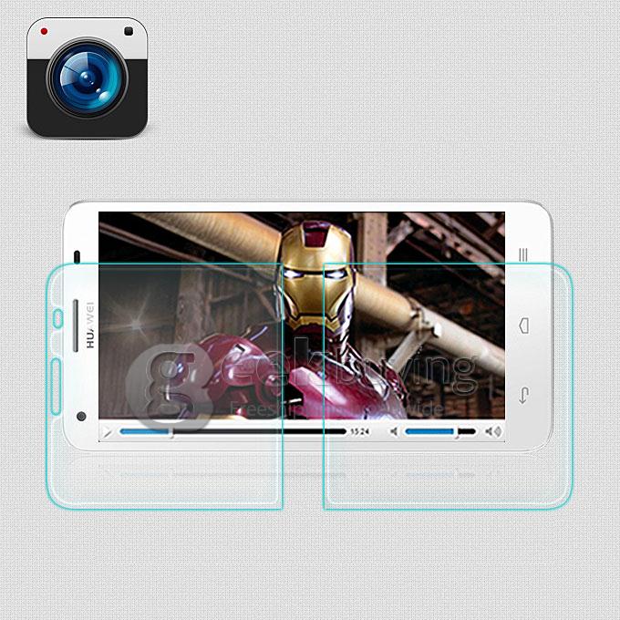 NILLKIN Anti-explosion H Toughened Glass Screen Protector Film Cover Plat Edge for HUAWEI Honor 3X/G750