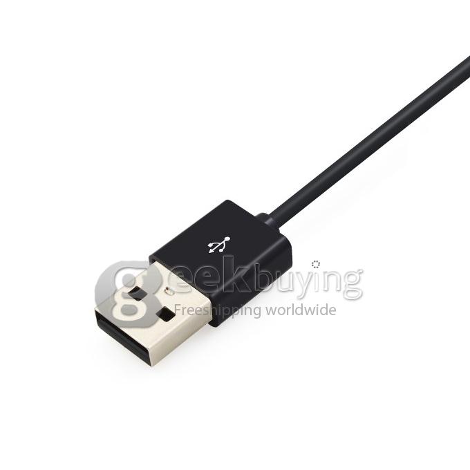 UNITEK Y-2160 USB 2.0 7-Port Splitter Hub Adapter with Power Outlet for PC TV Box Notebook - Black