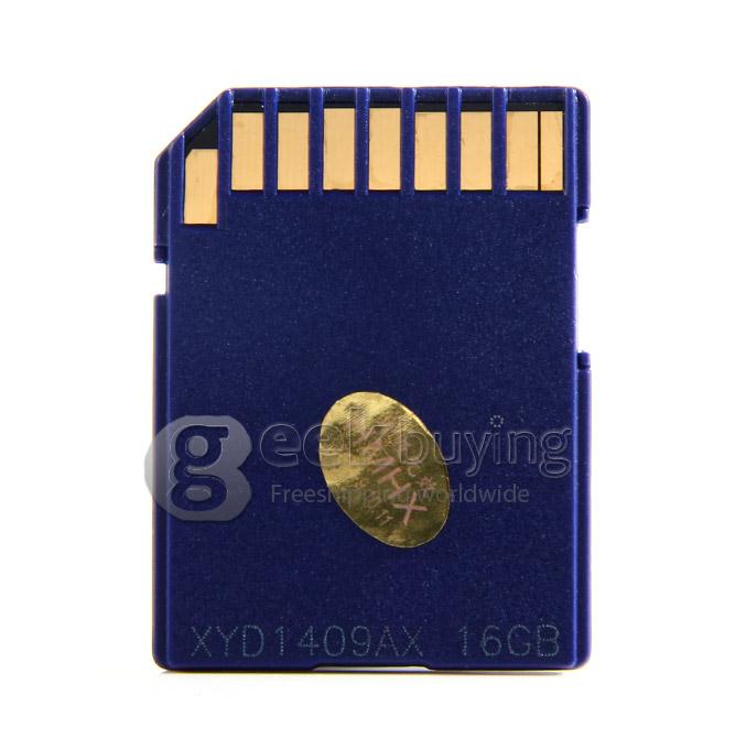 Transcend Class 10 16GB SDHC Secure Digital Memory Storage Card for Camera DVR GPS Video Recorder