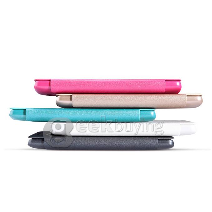 Nillkin Stars Series Polycarbonate Flip Stand Leather Case for LG G3 Beat 5.0inch - Golden