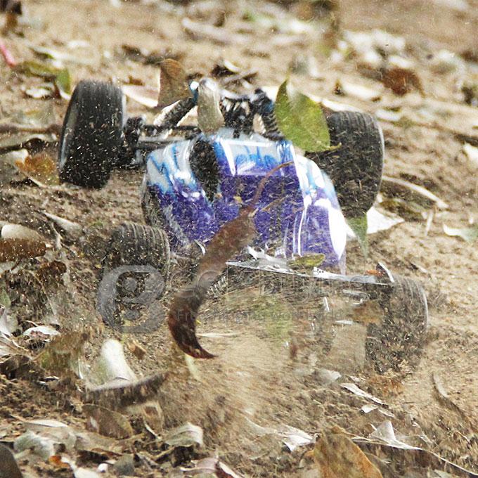 WLtoys A959 4CH Trucks High Speed Electric Remote Control Car Stunt Off-road Monster Truck Super Power Ready - Blue