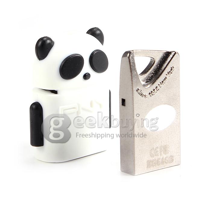 PNY T3 64GB USB 3.0 Memory Stick USB Drive Flash Drive + Panada Design Phone OTG Micro USB Adapter - Silver