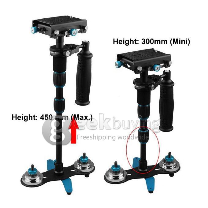 FOTGA S-450 Pro 4.5kg Load Handheld Steadicam Video Stabilizer for Digital Video Camera DSLR