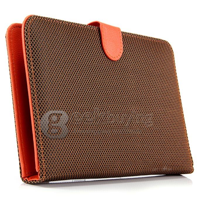 Universal Micro USB Keyboard Leather Case for 7 Inch Tablet PC - Brown