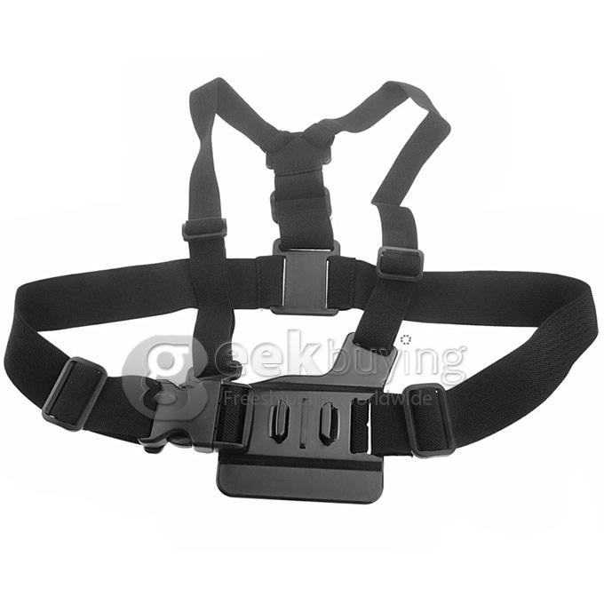 [HK Stock] DZ-59 Chest Band and Head Band for GoPro Hero 1 / 2 / 3 / 4 SJCAM