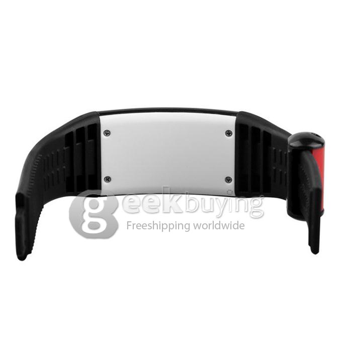 Personalized Accurate Signature USB 3D Acceleration Sensor Pedometer Smart Watch 8G Capacity - Black