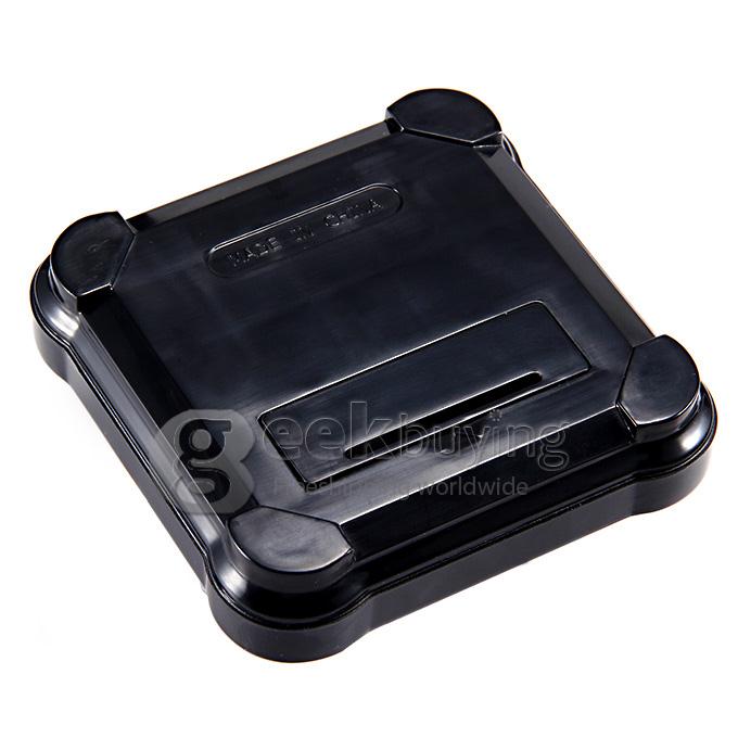 300g Solar Power Rotating Display Stand Turntable Rotary Plate Showcase for Jewellery Watch Mobile - Black