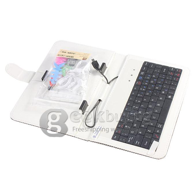 7 in 1 Special Accessories for KINGSING W8 Tablet PC with Protective Case/Earphone/Screen Protector