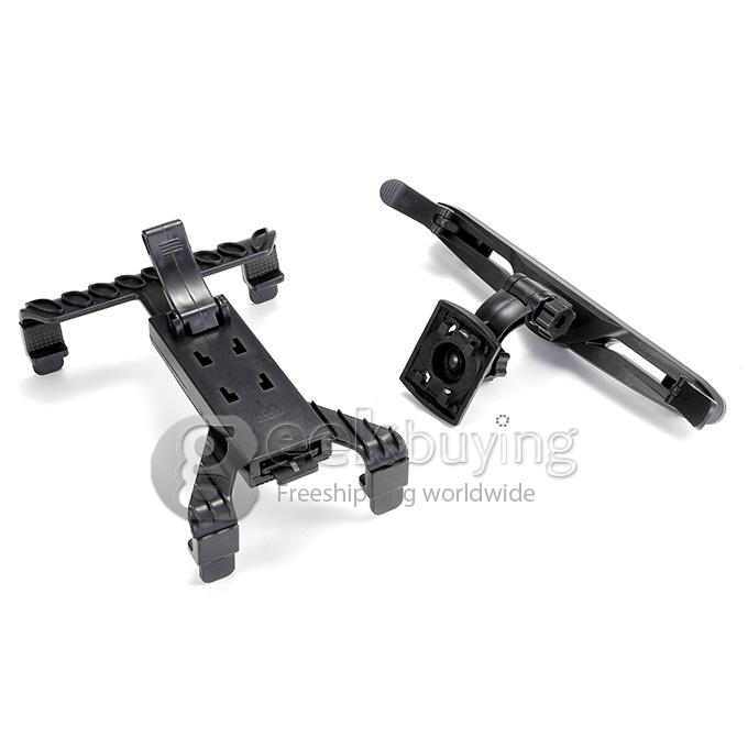 New Universal Car Seat Headrest Mount Holder For iPad 1/2/3/4 Air Tablet Galaxy - Black