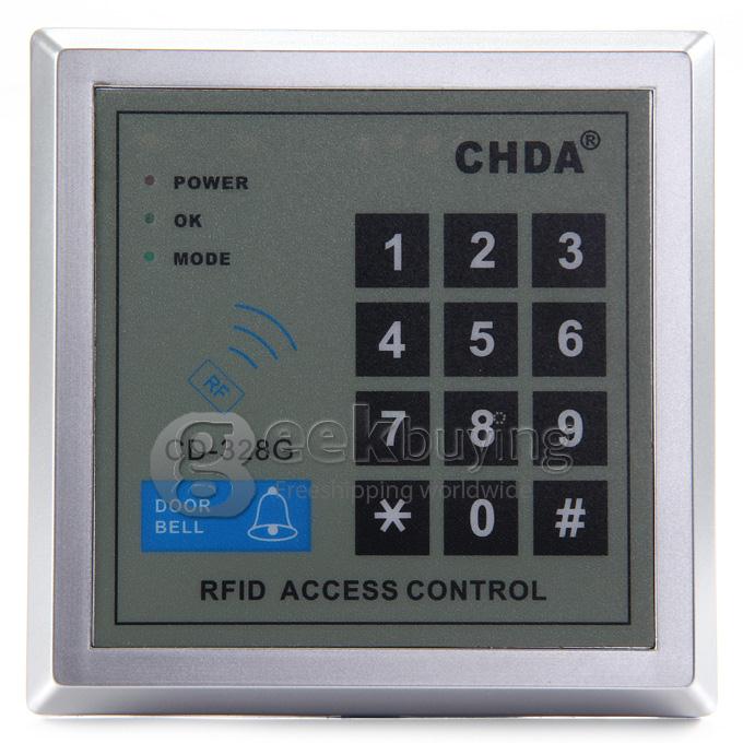 CHDA328G RFID Proximity Door Lock Access Control System + 10 Key Fobs