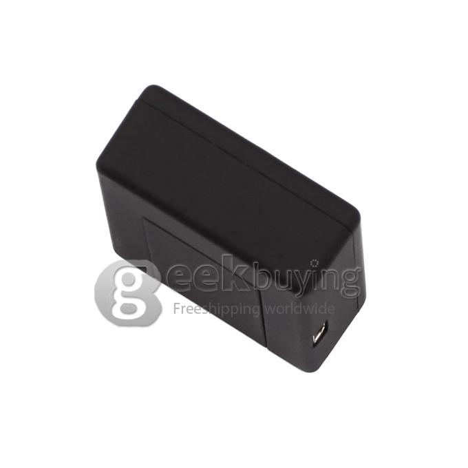 N9 Mini GPS Tracker Portable Real Time 4 Bands Car Tracking Tool(US Plug) - Black
