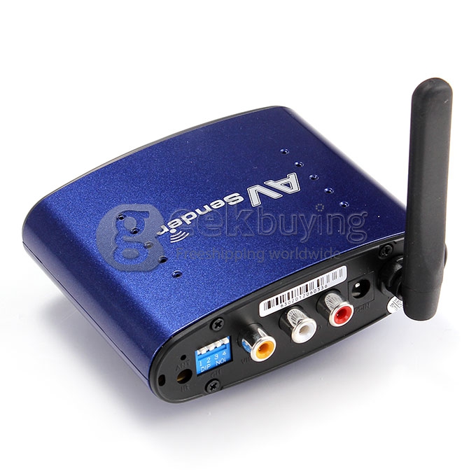 RAT-603 Fashion New 5.8GHz Wireless AV Audio Video Transmitter Receiver For DVD DVR CCD Camera IPTV TV