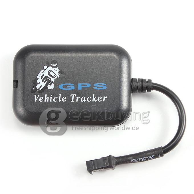 TX-5 Mini GPS Tracker Motorcycle Bike Monitor Tracker Anti-theft System LBS+SMS/GPRS - Black