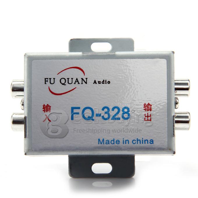 Audio Filter Car Subwoofer Audio Amplifier Noise Suppressor Filter