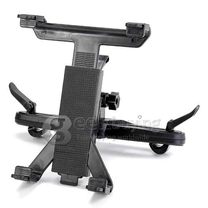 New Universal Car Seat Headrest Mount Holder For iPad 1/2/3/4 Air Tablet Galaxy - Black