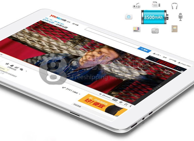 [Spain Stock] Teclast X98 Air 3G Dual OS Intel Bay Trail-T Z3736F Quad Core 2.16 GHz 9.7 Inch Tablet PC Phablet Android 4.4 & Windows 8.1 2048*1536 IPS 2GB/32GB