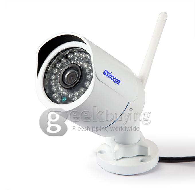 Sinocam SN-IPC-8004CS 1/3 Inch Color CMOS Sensor 2.0MP 1080P Onvif Wifi 4mm IP Camera Max 40M Wifi Distance