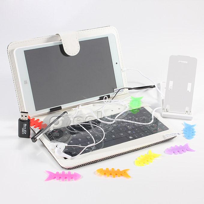 7 in 1 Special Accessories for KINGSING W8 Tablet PC with Protective Case/Earphone/Screen Protector