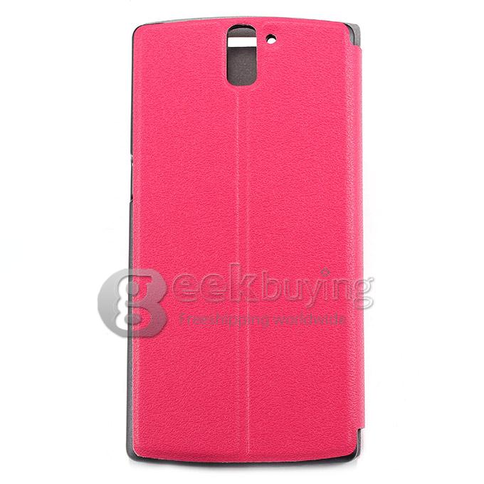 Brand New Protective Cover Flip Stand Leather Case for OnePlus A0001 - Pink