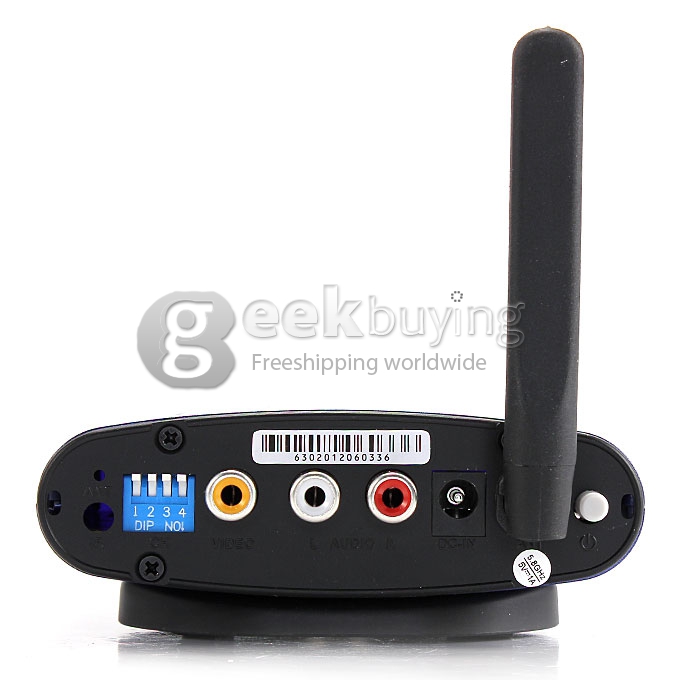 RAT-603 Fashion New 5.8GHz Wireless AV Audio Video Transmitter Receiver For DVD DVR CCD Camera IPTV TV