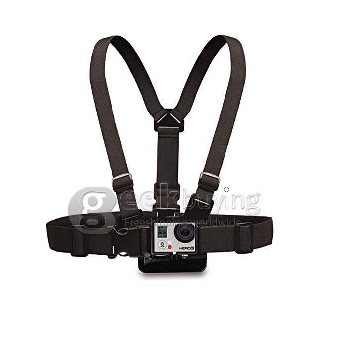 [HK Stock] DZ-59 Chest Band and Head Band for GoPro Hero 1 / 2 / 3 / 4 SJCAM