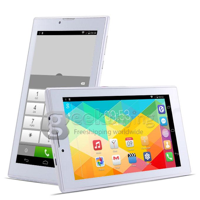 JXD P861H MTK8382 Quad Core 7 Inch Tablet PC Android 4.4 OS 1GB/8GB BT GPS FM 3G Call - White