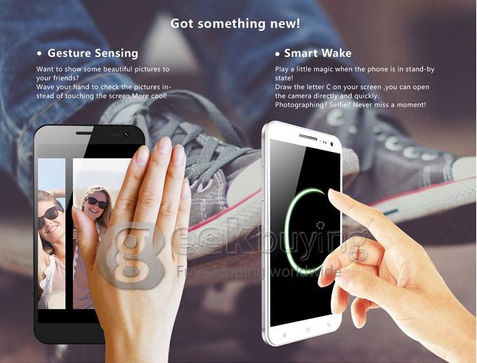 Zopo ZP999 Pro Lion Heart 4G Smartphone 3GB RAM 32GB ROM MTK6595 Octa Core 2.0GHz 5.5 inch FHD Android 4.4 14.0MP - White