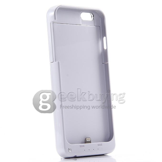 3200mAh External Power Bank Case Charger Battery Stand Backup for iPhone 6 4.7inch - White