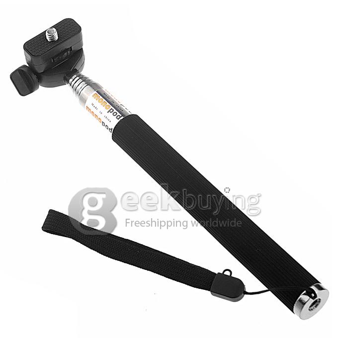 Aluminium Handheld Monopod with Tripod Mount Adapter for Yi Xiaoyi Gopro HD Hero 1 2 3 4 Tronsport Action Camera
