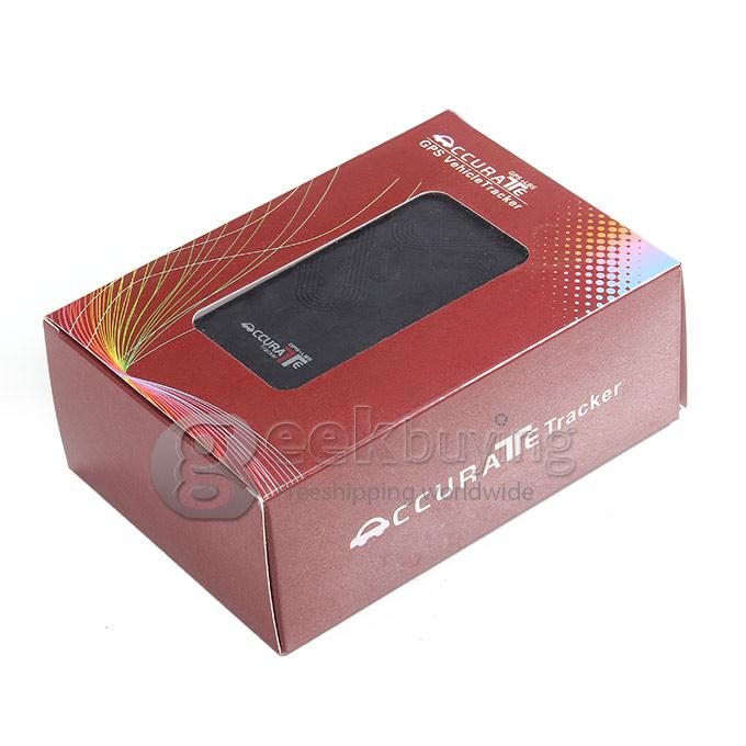 GT06 Car Vehicle GPS Tracker Real Time Motorcycle Tracking GSM GPRS - Black