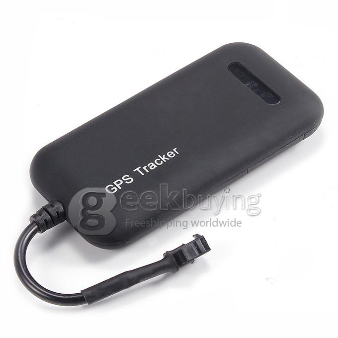 H02 GPS Vehicle Tracker Real Time Locator Car Alarm Anti-theft - Black