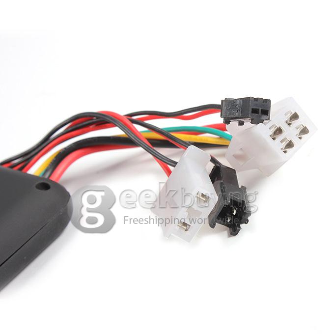 GT06 Car Vehicle GPS Tracker Real Time Motorcycle Tracking GSM GPRS - Black