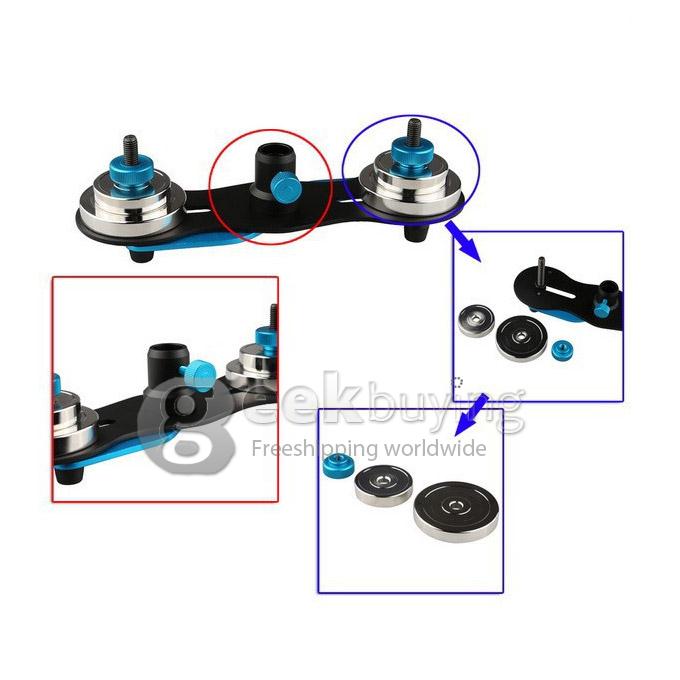 FOTGA S-450 Pro 4.5kg Load Handheld Steadicam Video Stabilizer for Digital Video Camera DSLR