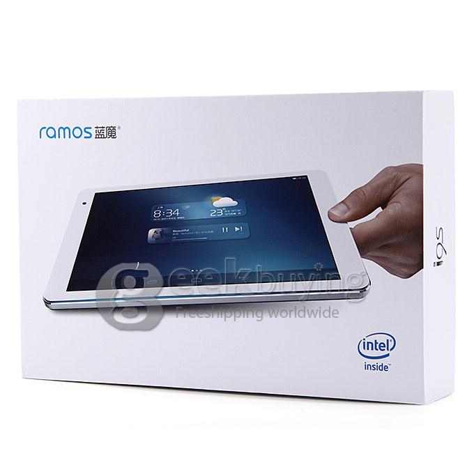 Ramos i9s Intel ATOM Z3735F Quad Core 8.9 Inch Tablet PC Android 4.4 OS 2GB/16GB 1920*1200 BT GPS - White