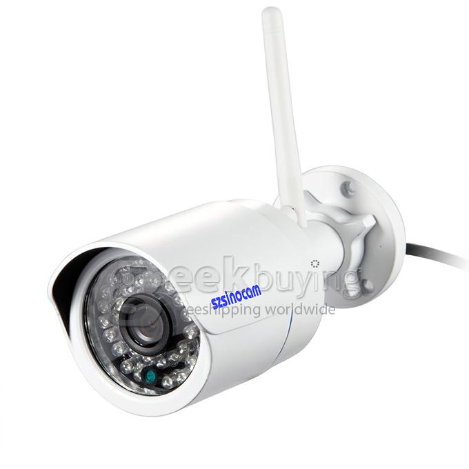 Sinocam SN-IPC-8004CS 1/3 Inch Color CMOS Sensor 2.0MP 1080P Onvif Wifi 4mm IP Camera Max 40M Wifi Distance