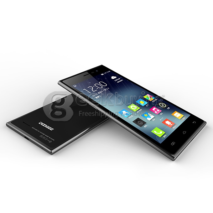 DOOGEE TURBO2 DG900 FHD 5.0Inch MTK6592 Octa Core 1.7GHz Smartphone Android 4.4 OS 2GB RAM 18.0MP Gorilla Glass 3-Black