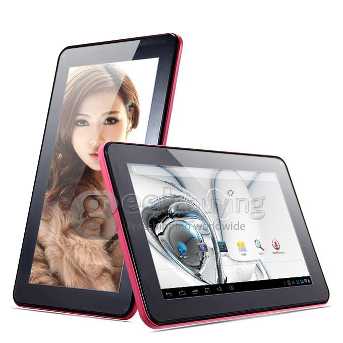 R902W RK3026 9 Inch Tablet PC Android 4.2 OS 8GB ROM Capacitive Touch Screen T-FLASH(Support 16G MAX) - Pink