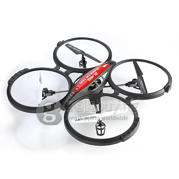 L6036 4-CH 2.4GHz Remote Control RC Quadcopter UFO Support 0.3MP Camera (optional) Gyro LED Light RTF
