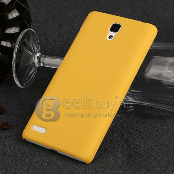 MOSKII Shield PC Back Case Protective Cover for Xiaomi Redmi NOTE - Yellow
