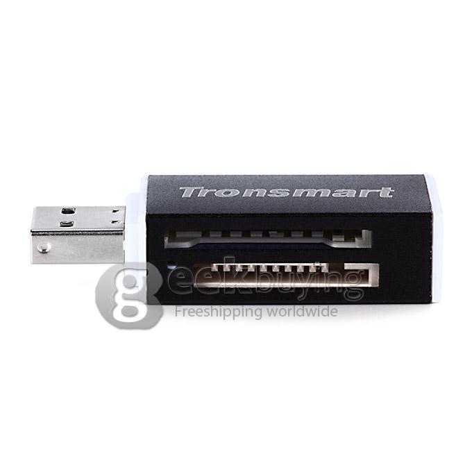 Tronsmart USB 2.0 All-in-one Memory Card Reader TF/SD/MMC/SD-HC/MS/M2