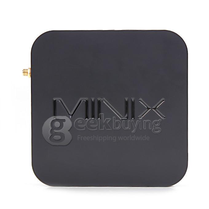 [Spain Stock] Ücretsiz Minix A8 Lite Hava Fare-Siyahı ile Amnogix S812-H Android 4.4 Mini TV Kutusu 2G / 16G 4K 802.11AC 2.4G / 5.0G WIFI 1000M