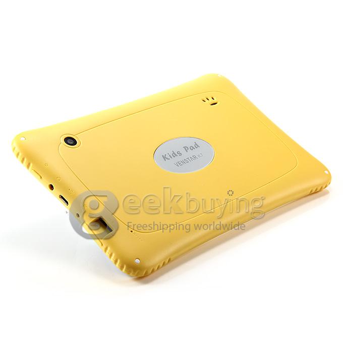 VENSTAR K7 Kids Pad RK3026 7 Inch Tablet PC Android 4.2 OS 8GB ROM Capacitive Touch Screen Dual Cameras - Yellow