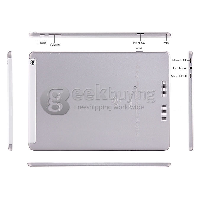 [HK Stock] Teclast X98 Air II Intel Bay Trail-T Z3736F Quad Core 2.16 GHz 9.7 Inch Tablet PC Android 4.4 2048*1536 IPS 2GB/32GB