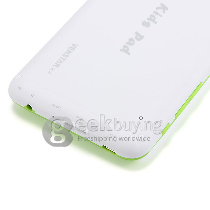 K4 Kids Pad RK3026 4.3 Inch Tablet PC Android 4.2 OS 8GB ROM 480*272 Kid's Software with Parental Control - Green