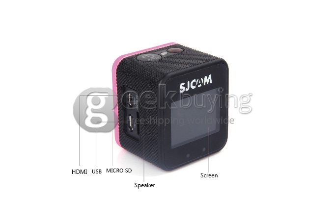 SJCAM M10 WiFi Mini Cube 12MP 1080P Novatek Sports Camera Lite Version 1.5 Inch 170 Wide Angle Lens Waterproof HD Camcorder Car DVR - Blue
