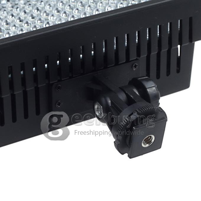 Super Power HD-126 9.6W 5600K LED Digital Video Light for Canon Panasonic Sony Camera DV Camcorder - Black
